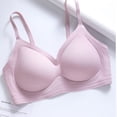 thumbnail image 4 of Fatuov Jelly Bras for Women Push Up Seamless Wireless Bra Lift Support Breathable Bralette for Everyday Comfort No Underwire Bra L, 4 of 5