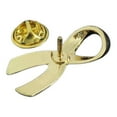 thumbnail image 2 of Large Blue & Yellow Ribbon Pins, 2 of 3