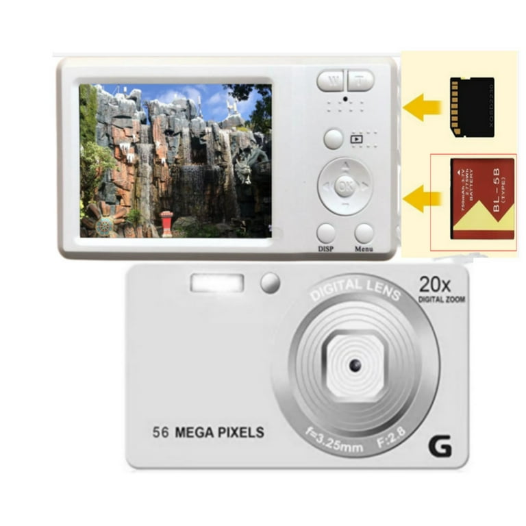 Digital Camera, 4K Camera for Autofocus 56MP Cameras for