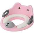 thumbnail image 1 of Orinales y asientos Asiento de orinal suave y móvil, fácil de limpiar, adecuado para asiento de entrenamiento para ir al baño de niño y niña, rosa, 1 of 5