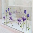 thumbnail image 5 of Wall Decals with Lilies in Purple (160x85 cm) | Blooming Lilies, Butterflies, Branches, Trees, 5 of 5