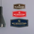 thumbnail image 3 of Fancy No Soliciting Seriously it is Very Annoying Sign (Ivory/Dark Brown) - Medium, 3 of 5