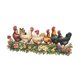 thumbnail image 5 of Vinilo decorativo de pared con diseño de gallinas y flores, regalo original, fácil de despegar y pegar, ideal para salas de estar, oficinas, 5 of 8