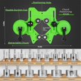 thumbnail image 2 of Diamond Hole Saw Kit ,16PCS Tile Saw Drill Bits Set From 6mm-50mm with Double Suction Cups for Drilling Ceramic, Glass, 2 of 5