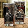 thumbnail image 2 of A Child of God Man of Faith Warrior of Chirst Jesus Tumbler 20oz Stainless Steel Cups with Lid Travel Mug Coffee Cup Christian Gifts For Men Dad Husband Grandpa Christmas Birthday Fathers Day, 2 of 6