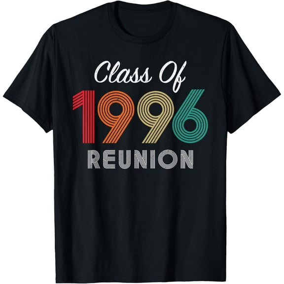 Vintage Class of 1996 Reunion High School Party Men Women T-Shirt