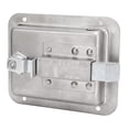 thumbnail image 1 of Pestillo De Paleta, Cerradura De Caja De Herramientas Resistente, Acero Inoxidable Pulido, Resistente A La Intemperie, Alta Dureza Con 2 Llaves Para Camión, Caravana, Remolque, 1 of 7