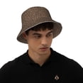 thumbnail image 4 of Balery Brown Leopard Sombreros para el sol para hombre y mujer, sombrero de pescador con UPF 50+, 4 of 6