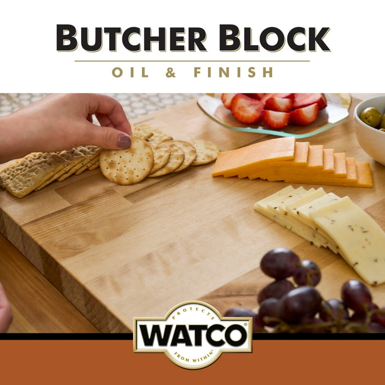 YA−MAN HRF17 Rust-Oleum Watco Butcher Block Oil & Finish 241758, Pint - Walmart.com