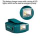 thumbnail image 5 of Eigraketly USB Adaptador de 12V Dispositivo de carga 3W Mano de obra Tamaño compacto Fuente de alimentación Lámparas de emergencia Herramientas eléctricas, 5 of 6