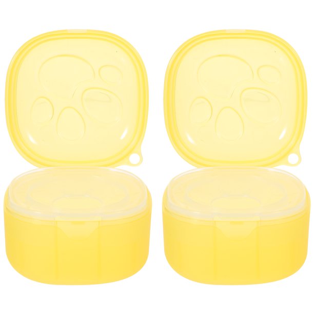 2 estuches para chupetes de bebé, estuches portátiles de viaje para guardar chupetes.