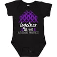 thumbnail image 3 of Inktastic Together, We Fight Alzheimers Awareness Boys or Girls Baby Bodysuit, 3 of 5