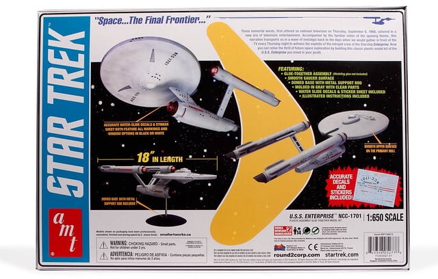 Star Trek Classic U.S.S. Enterprise AMT Model Kit