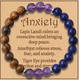 thumbnail image 3 of amatista lazuli ojo de tigre pulsera de piedra natural inspirador de cuentas hechas a mano buena suerte joyería ansiedad calmante pulsera elástica para las mujeres los hombres, 3 of 7