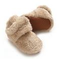 thumbnail image 5 of Otqutp Fashion Shoes for Toddler Baby Boys Girls Snow Shoes Prewalker Boots Booties Soft First Girls Warming Boys Baby Shoes 0-12Months(Beige,6-12 Months), 5 of 5