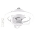 thumbnail image 2 of Ovzne Desk Fan Ceiling Fan Remote Control Led Shaking Head Fan Light E27 Screw Mouth Rgb Bedroom Aromatherapy Dimming Ceiling Fan Light Cartoon Fan On Clearance, 2 of 8
