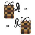 thumbnail image 5 of Multi-Color Cross-Body Handbag 8.27×5.91in Waterproof, Scratch-Resistant And Odor-Free Detachable Shoulder Strap Plaid Fall Camo Brown_4, 5 of 6