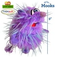 thumbnail image 3 of Living Puppets 9-Inch Plush Purple Monster Hand Puppet, Small, Portable Fun Toy for Kids Age 3+, 3 of 6