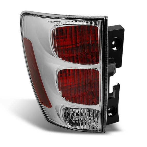 AKKON - For Chevy Equinox SUV Rear Red Clear Tail Light Tail Lamp Brake Lamp Driver Left Side Replacement
