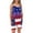 ZB-Multicolor-kids jumpsuits, variant on Patriotic Overalls for Girl 5-14Y Stars Striped American Flag Jumpsuits Shorts Lightweight Summer Spaghetti Strap Rompers with Pocket