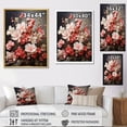 thumbnail image 4 of Designart "Blossom Surreal Apple Blooms I" Floral Floater Framed Wall Art Print, 4 of 7