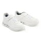 thumbnail image 2 of Yuyin tenis escolar blanco niño con velcro y agujetas elásticas educación física, 2 of 5