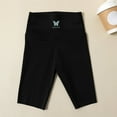 thumbnail image 6 of Zanarzt Girls Bike Shorts Girls' Spandex Shorts for Athletic Wear for Gym, Dance, Yoga, Volleyball Bike Riding Black,3-4 Years, 6 of 8