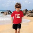 thumbnail image 3 of Juslio Boys Letter Pattern Shirts Short Sleeved Tops Comfortable, Breathable Crew Neck Casual T Shirts Sizes 2-18, 3 of 9