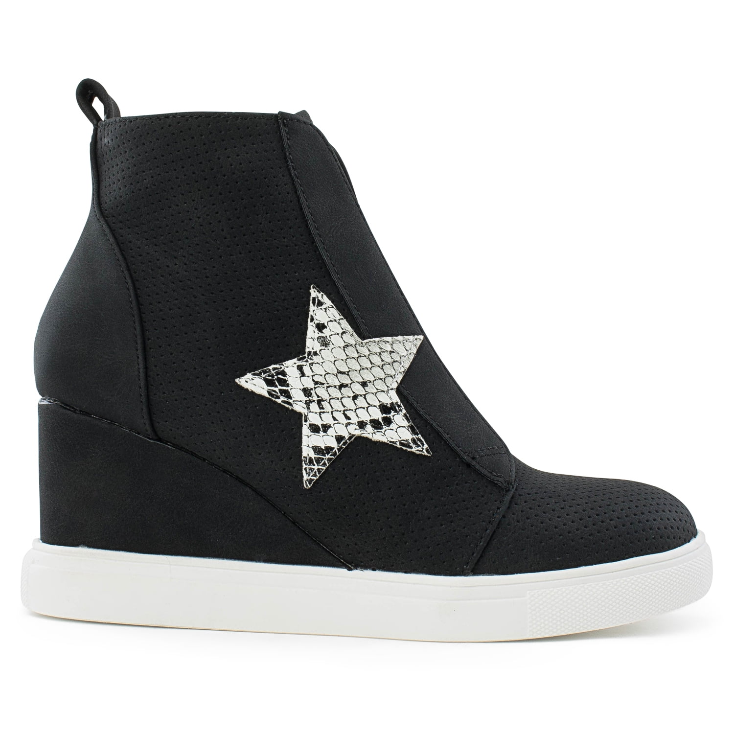 high top bootie sneakers