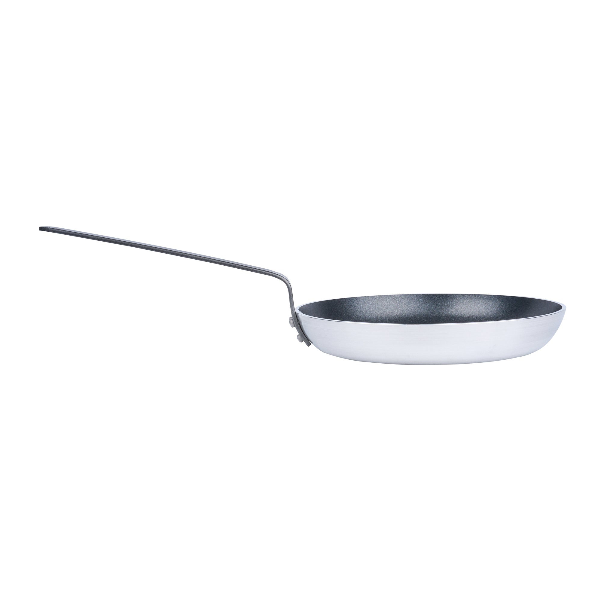 Restaurantware-Met Lux 10 Inch Frying Pan, 1 Induction-Ready Cooking Pan - No-Stick, Compatible With All Cooktops, Aluminum Skillet, Oven-Ready, Ergonomic Handle