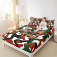 thumbnail image 4 of Feelyou Camo Duck Wildlife Bed Sheets for Teen, Rustic Farmhouse Hunting King Sheets, Vintage Camouflage Sheet Set, Super Cozy Room Decor, 4-Piece, 4 of 7