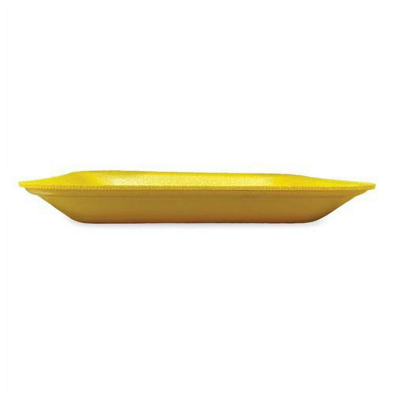 Meat Trays, #8P, 10.8 x 8.82 x 1.5, Yellow, 200/Carton Meat Trays, #8P, 10.8 x 8.82 x 1.5, Yellow, 200/Carton