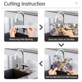 thumbnail image 5 of Yayeee Faucet Mat for Kitchen Sink 14.7" Diatomite Long Splash Guard Pad, Colorful Flowers, 5 of 7