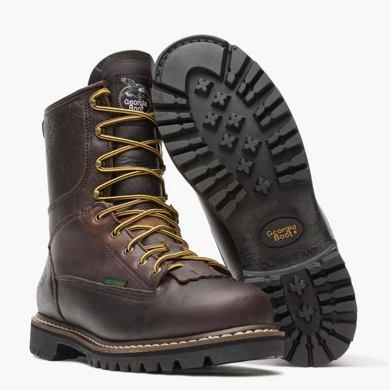 Georgia Boot Waterproof Lace-To-Toe Work Boot - Walmart.com display picture 1