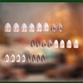 thumbnail image 4 of Christmas Nails Fofosbeauty Christmas Nails 24pcs Press on False Nails Tips, Almond Acrylic Nails, Auburn Powder, 4 of 5