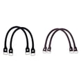 thumbnail image 4 of Qarigey 2 piezas de correas de bolso de cuero, asas de bolso, cinturón para accesorios para principiantes Bolsas de mensajero y de hombro Marrón, 4 of 6