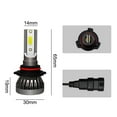 thumbnail image 7 of 2PCS 9005 LED Bulb For Acura RDX 2007-2016 9005 HB3 LED Headlight Bulbs, 9005 LED High Beam 6000K Bright White, 7 of 7