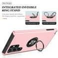 thumbnail image 5 of for Samsung Galaxy S22 Ultra Case with Ring Holder Military Grade Protective Magnetic Case-Pink, 5 of 6