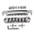 thumbnail image 1 of Milaget 1 Set Saddle Tail Bridges With Spanner Replacement Part Bridges Guitar Accessory, 1 of 8