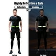 thumbnail image 3 of High Visibility Reflective Belt, Belt Army Reflective Belt Military Reflective Running Gear Men Women Reflector Belt Walking Running Cycling, 3 of 5