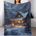 thumbnail image 4 of Christmas Snowmen Blanket for Bed Throw Blanket for Women, Men And Kids Super Soft Plush Blanket Throw, Print Blanket, Blanket for Kids, 4 of 8