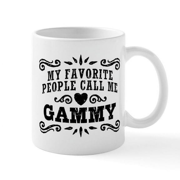 CafePress - Funny Gammy - 11 oz Ceramic Mug - Novelty Coffee Tea Cup