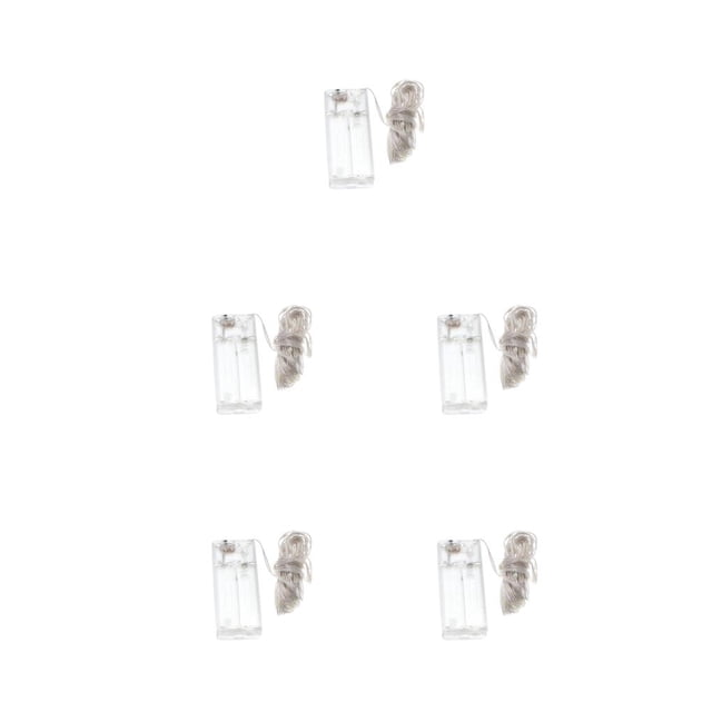 Billuyoard Lámpara de cadena Luces LED Iluminación decorativa a prueba de agua Blanco puro / 3 metros Blanco puro/3 metros 5Conjunto