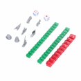 thumbnail image 1 of Plastic Hotels Houses Game, Compact Complete Various Shapes Drop  Hotel Game Piece  Exquisite  For Home, 1 of 8