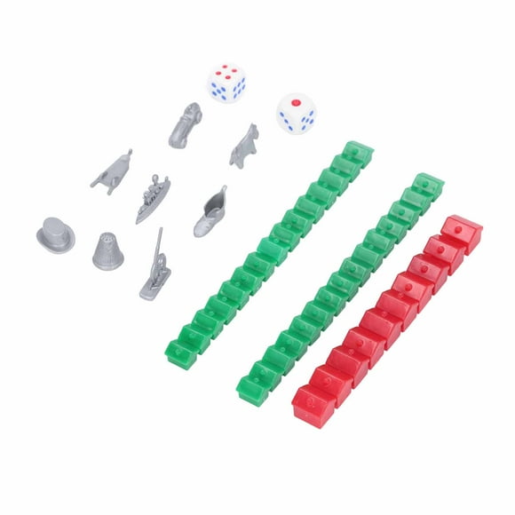 Plastic Hotels Houses Game, Compact Complete Various Shapes Drop  Hotel Game Piece  Exquisite  For Home