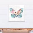 thumbnail image 4 of Creative Products Floral Butterfly 20x20 Canvas Wall Art, 4 of 5