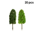thumbnail image 2 of Plástico Simulado Árboles Artificiales DIY Jardinería Decoración de Paisaje Plantas Adornos Accesorios Dispositivos Oficina 20 Piezas Yuarrent HA011945-00, 2 of 7