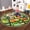 Black, variant on Yesfashion 5' x 7' Gray Kids Area Rug Car Street Traffic Pattern Carpet Super Soft Non Slip Learning Rug for Kids Toddler, Gray