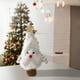 thumbnail image 1 of Adornos navideños, regalos navideños, muñecos navideños con forma de árbol de Navidad, adornos decorativos de mesa para fiestas, adornos de tela., 1 of 6