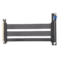 thumbnail image 2 of Cable PCIe 5.0 Riser, Cable De Extensión De La Tarjeta Gráfica Gen 5 GPU, PCIe 16x 128Gbps Compatible Con PCI E 4.0, Ajustado Para RTX4090 5090, Alta Velocidad E Anti, 2 of 7